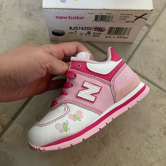NIB New Balance 574 toddler Size 7 - Picture 5 of 6